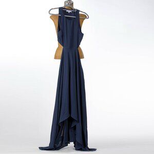 Ali & Jay Blue Open Back Maxi Dress